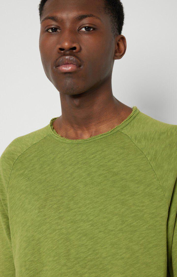 American Vintage T-shirt Homme Sonoma - ARMY VINTAGE Manches Longues Vert - E21