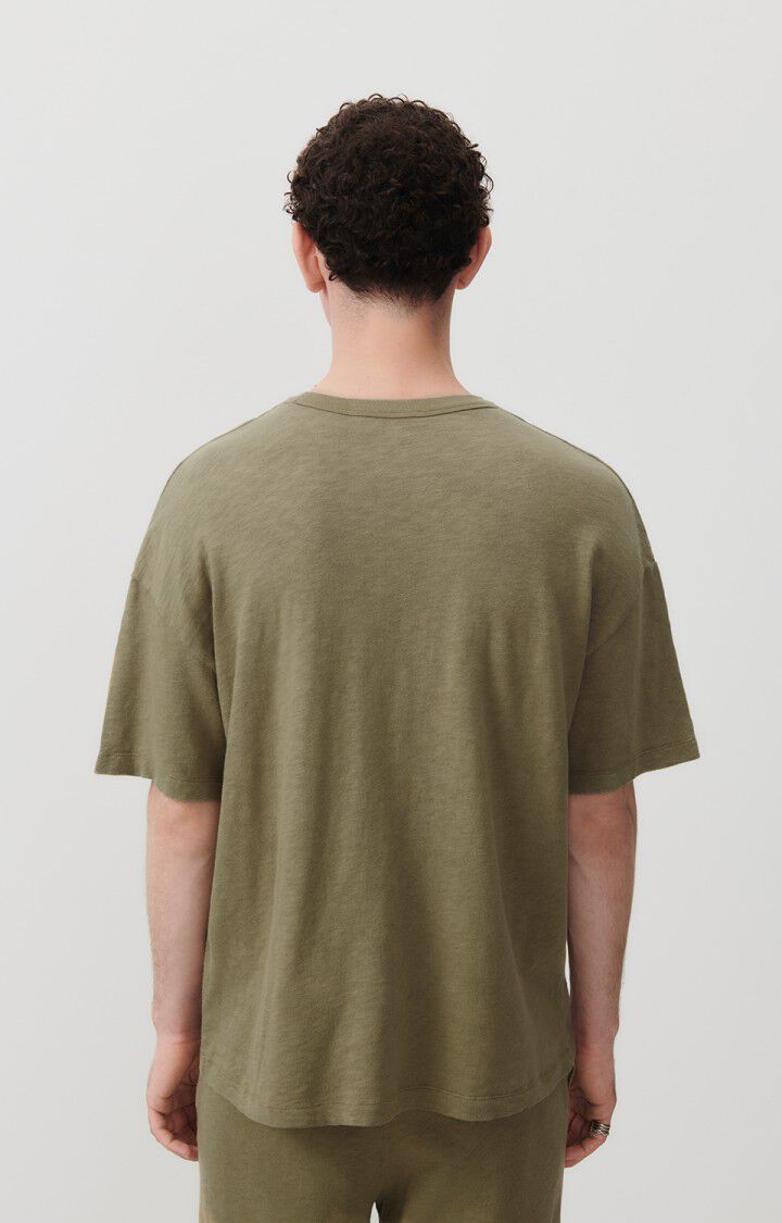 American Vintage T-shirt Homme Sonoma - ARTICHAUT VINTAGE 21 Manches Courtes Vert - E24
