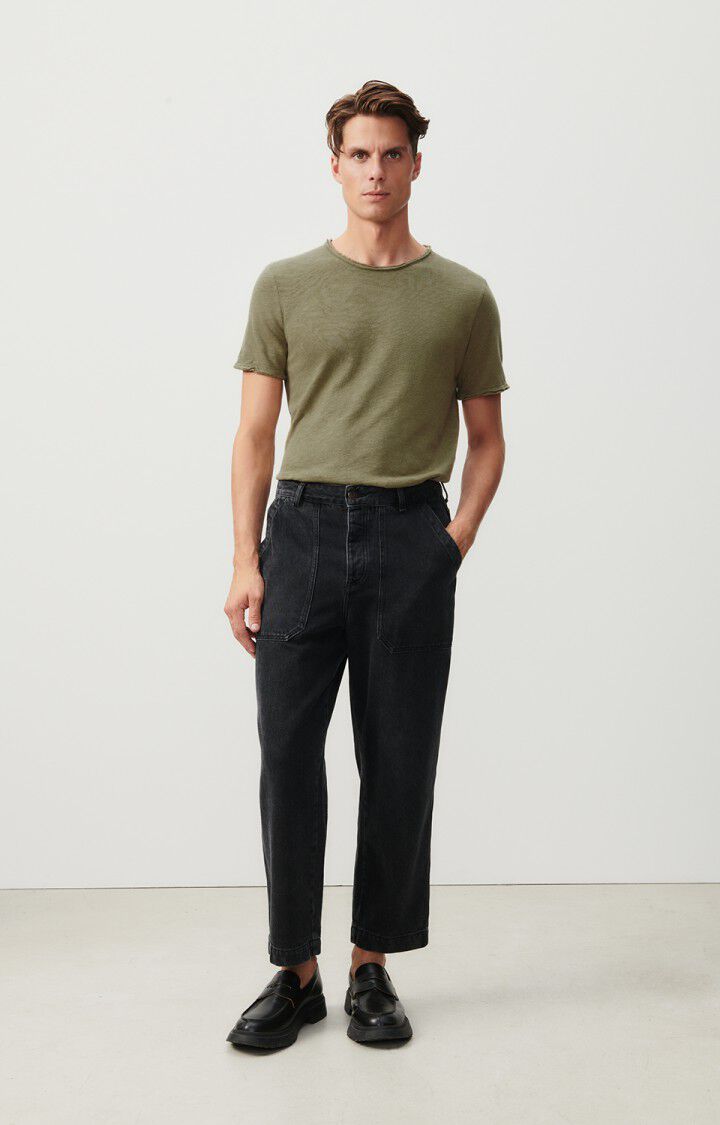 American Vintage T-shirt Homme Sonoma - ARTICHAUT VINTAGE 23 Manches Courtes Vert - E24