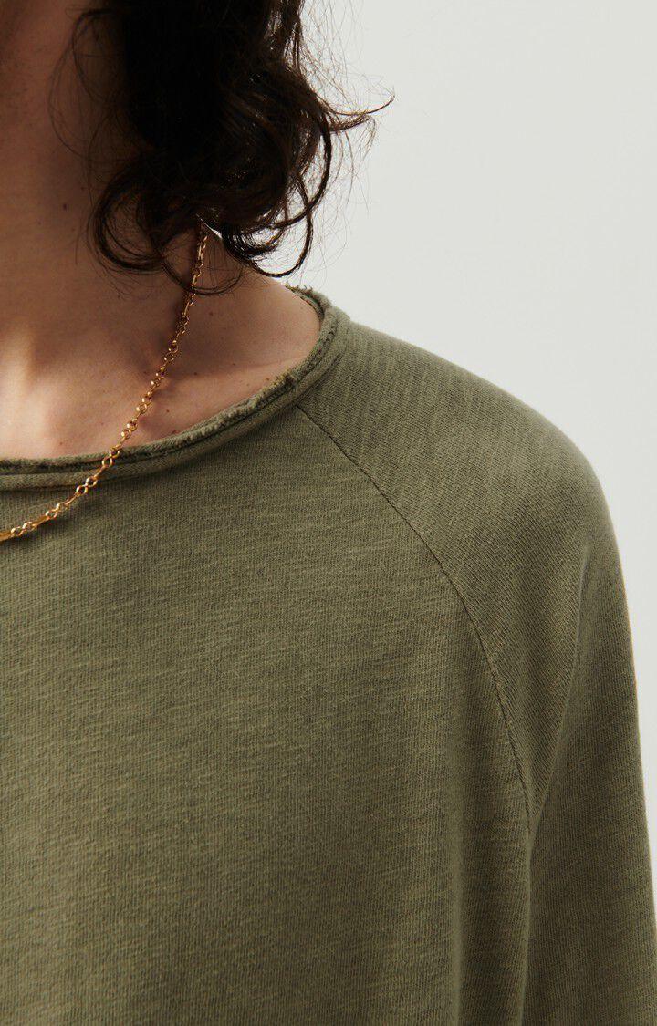 American Vintage T-shirt Homme Sonoma - ARTICHAUT VINTAGE 80 Manches Longues Vert - E24