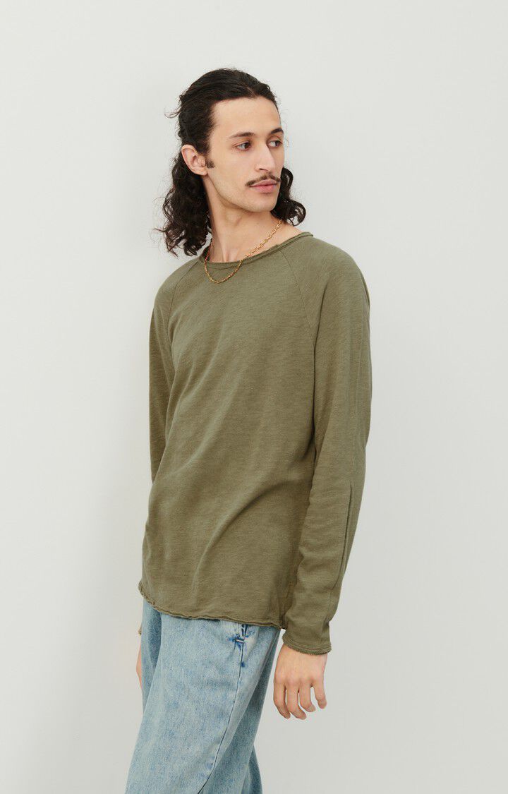 american vintage T-shirt homme Sonoma - ARTICHAUT VINTAGE 80 Manches longues Vert - E24