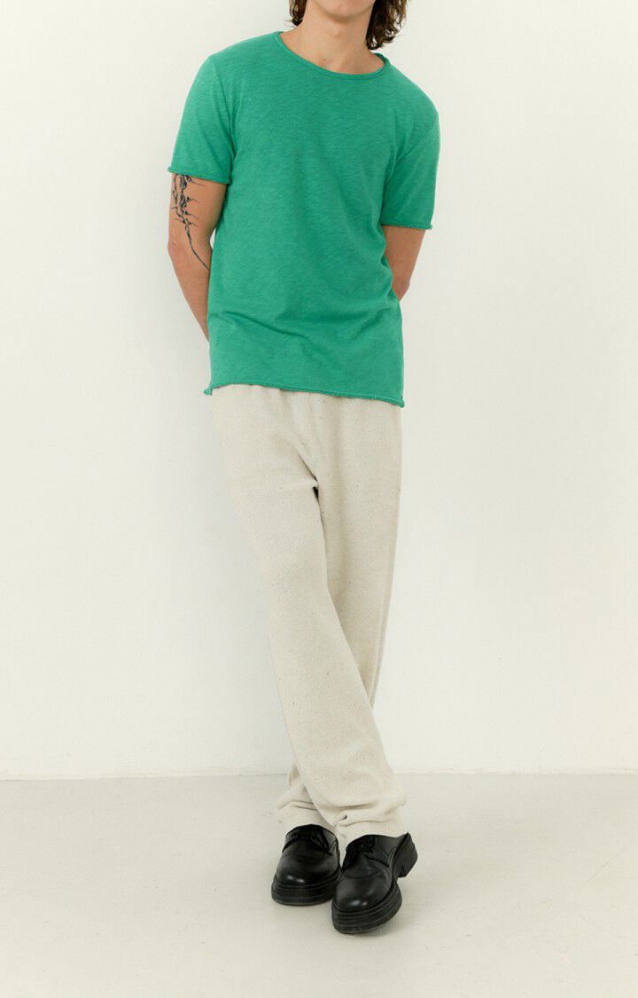 american vintage T-shirt homme Sonoma - BASILIC VINTAGE 22 Manches courtes Vert - E23