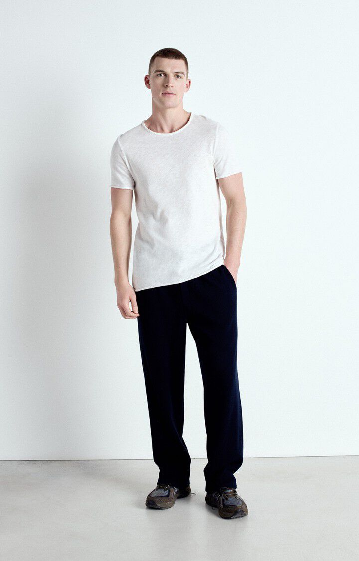 American Vintage T-shirt Homme Sonoma - BLANC 23 Manches Courtes Blanc - E25