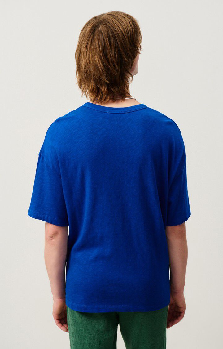 American Vintage T-shirt Homme Sonoma - BLEU DE PRUSSE VINTAGE 21 Manches Courtes Bleu - H24