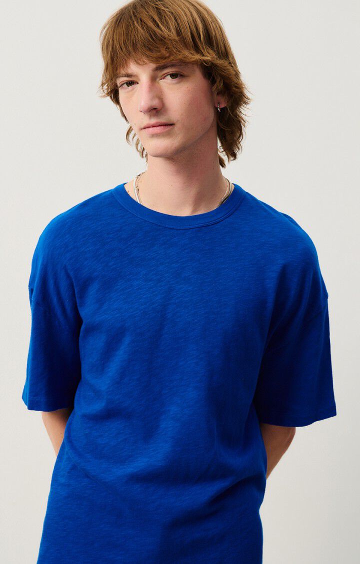 american vintage T-shirt homme Sonoma - BLEU DE PRUSSE VINTAGE 21 Manches courtes Bleu - H24