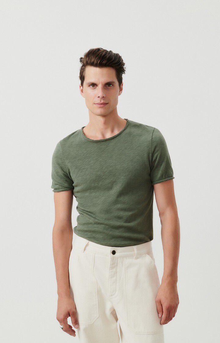 american vintage T-shirt homme Sonoma - BOUTEILLE VINTAGE 23 Manches courtes Vert - H23