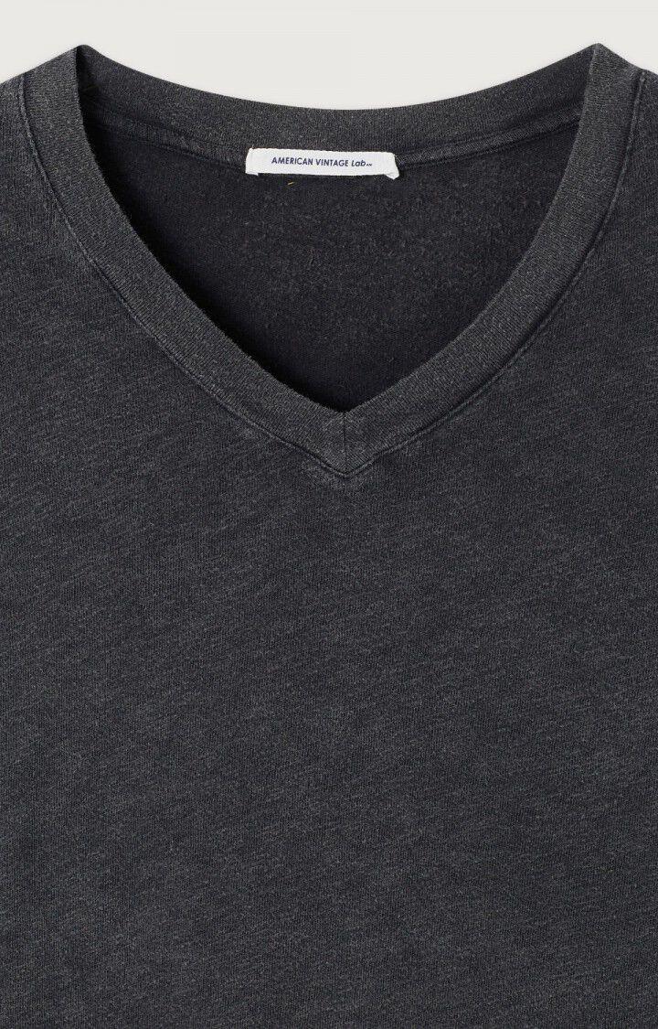 American Vintage T-shirt Homme Sonoma - CARBONE VINTAGE 53 Manches Longues Noir - E25