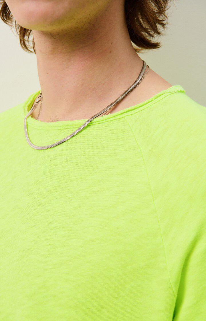 American Vintage T-shirt Homme Sonoma - CITRON FLUO 80 Manches Longues Jaune - H24