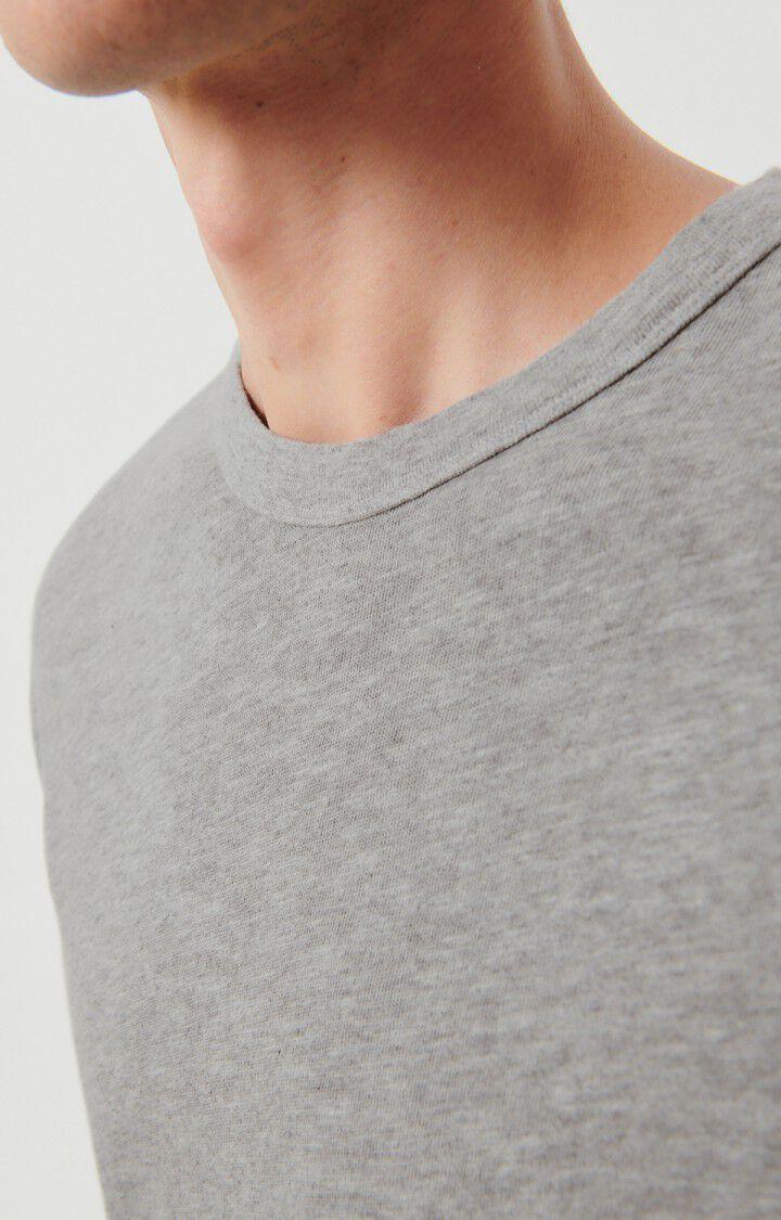 American Vintage T-shirt Homme Sonoma - GRIS CHINE 21 Manches Courtes Gris - E25