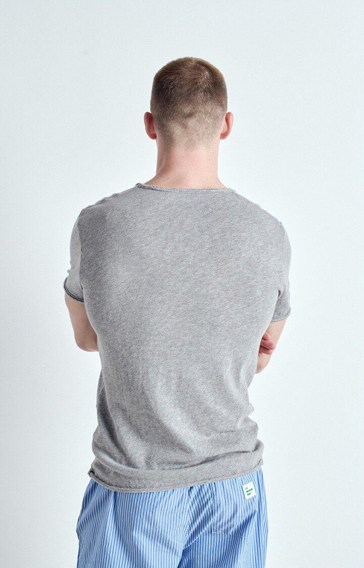 American Vintage T-shirt Homme Sonoma - GRIS CHINE 23 Manches Courtes Gris - E25