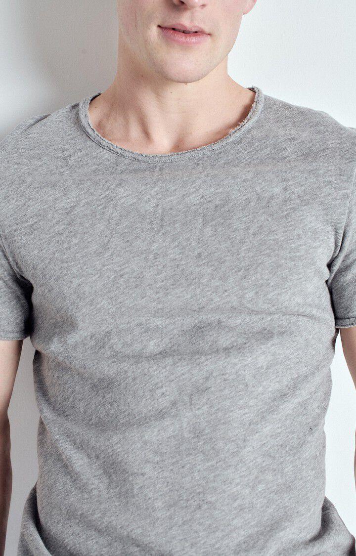 American Vintage T-shirt Homme Sonoma - GRIS CHINE 23 Manches Courtes Gris - E25