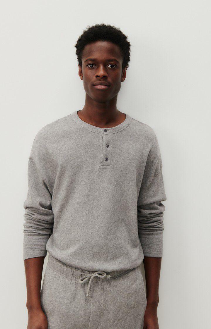 american vintage T-shirt homme Sonoma - GRIS CHINE 56 Manches longues Gris - E24