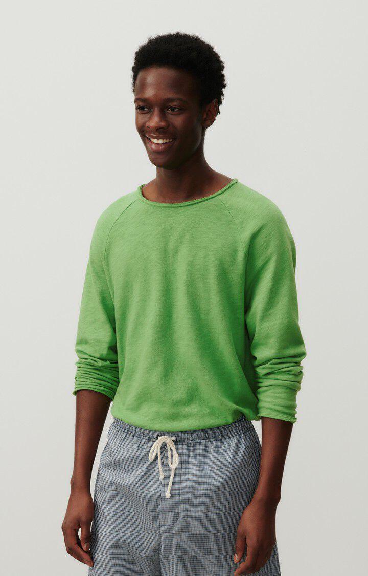 american vintage T-shirt homme Sonoma - JARDIN VINTAGE 80 Manches longues Vert - E24