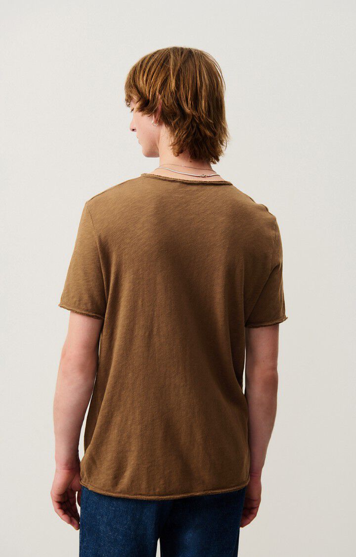 American Vintage T-shirt Homme Sonoma - MARRON GLACE VINTAGE 23 Manches Courtes Marron - H24