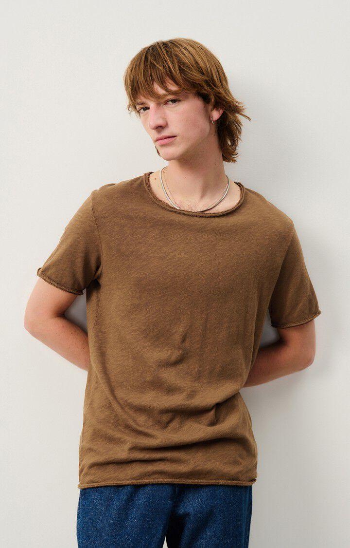 american vintage T-shirt homme Sonoma - MARRON GLACE VINTAGE 23 Manches courtes Marron - H24