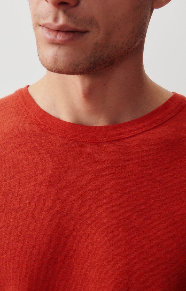 American Vintage T-shirt Homme Sonoma - PIMENT VINTAGE 21 Manches Courtes Rouge - E24