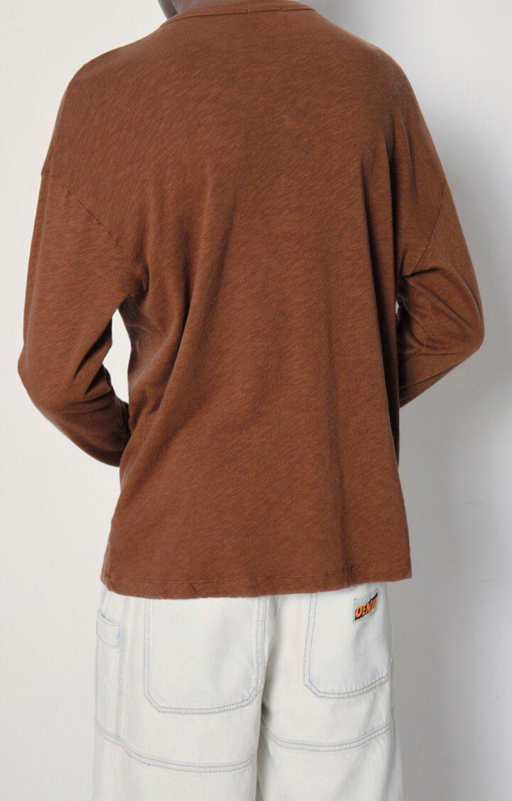 American Vintage T-shirt Homme Sonoma - RACINE VINTAGE 56 Manches Longues Marron - E23