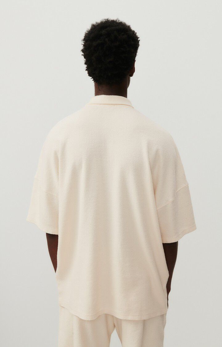 American Vintage T-shirt Homme Sotto - ECRU 16 Manches Courtes Beige - E24