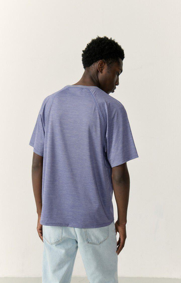 American Vintage T-shirt Homme Vamy - THALASSA 40 Manches Courtes Bleu - E23