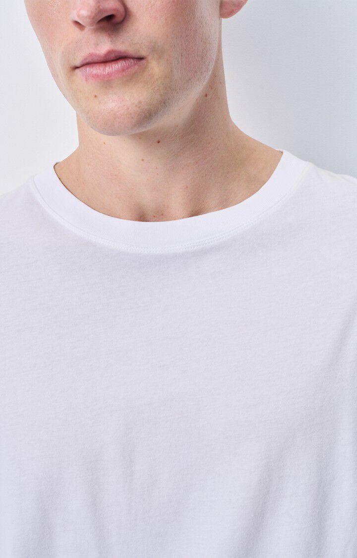 American Vintage T-shirt Homme Vupaville - BLANC 22 Manches Courtes Blanc - E25