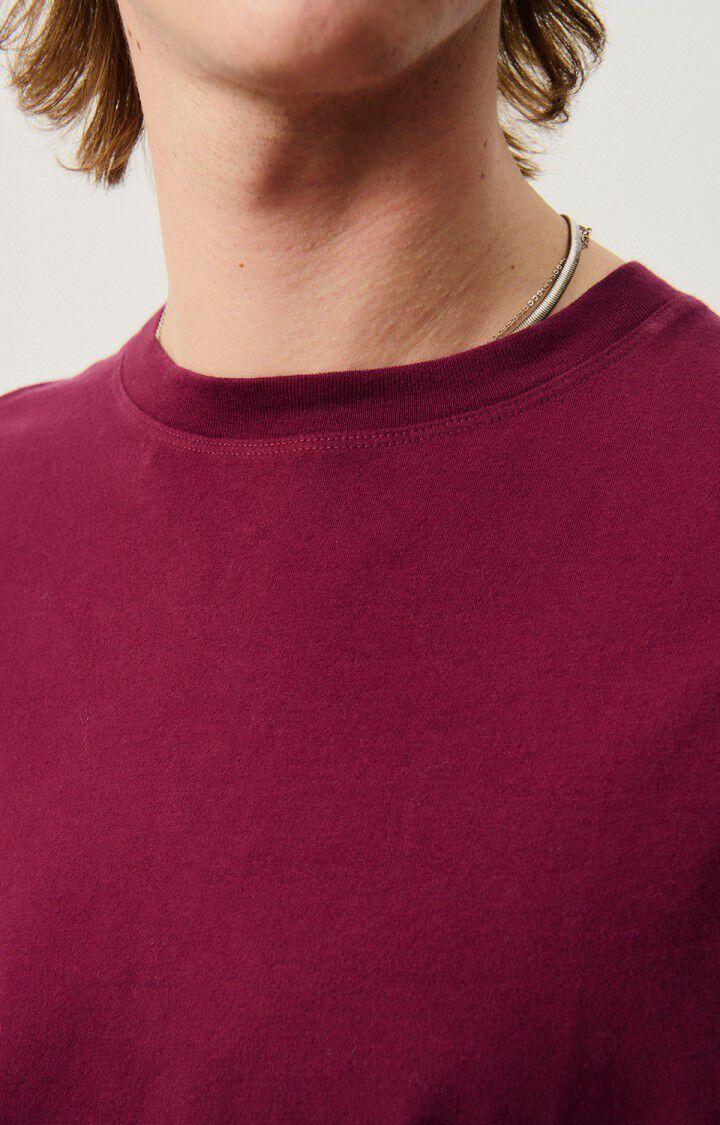 American Vintage T-shirt Homme Vupaville - BORDEAUX 22 Manches Courtes Rouge - H24