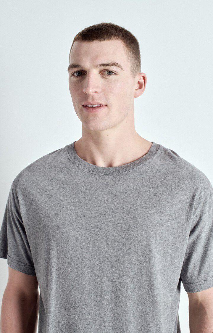 American Vintage T-shirt Homme Vupaville - GRIS CHINE 22 Manches Courtes Gris - E25