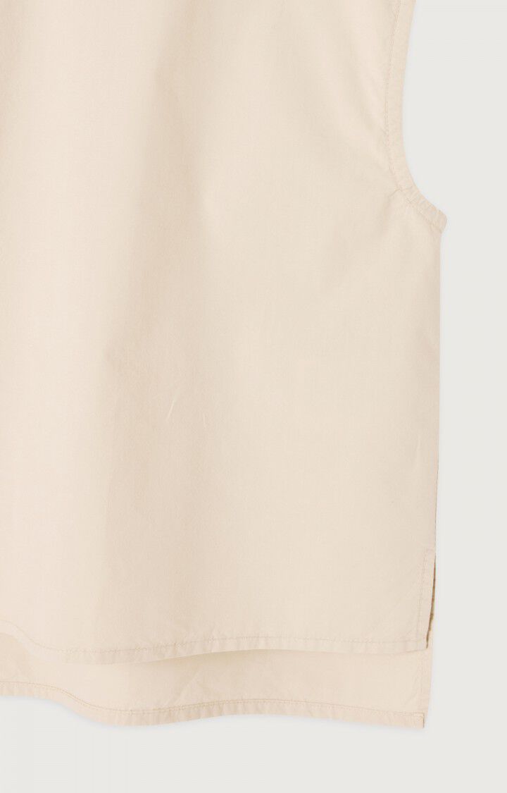 American Vintage Top Femme Bailow - ARGAN 0 Sans Manches Beige - E25