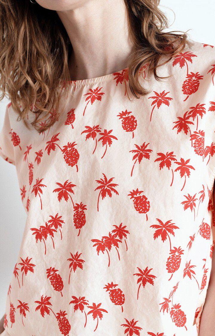 American Vintage Top Femme Bailow - MARTINA Sans Manches Blanc - E25