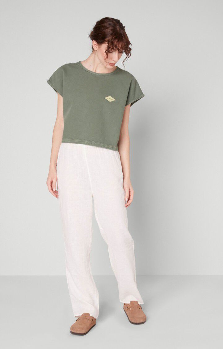 American Vintage Top Femme Eatbay - TIGE VINTAGE Vert - E22