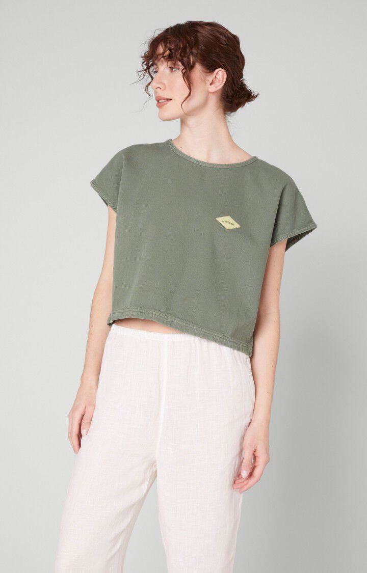 american vintage Top femme Eatbay - TIGE VINTAGE Vert - E22