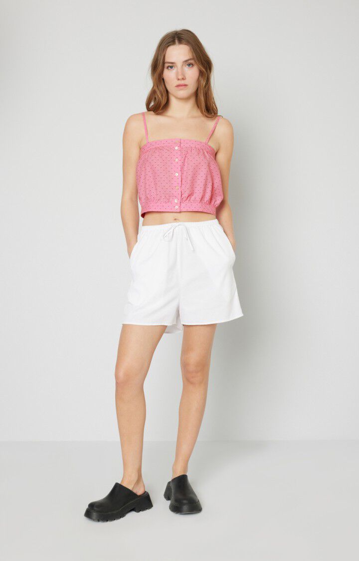 American Vintage Top Femme Otbeach - BILLIE Fines Bretelles Rose - E21