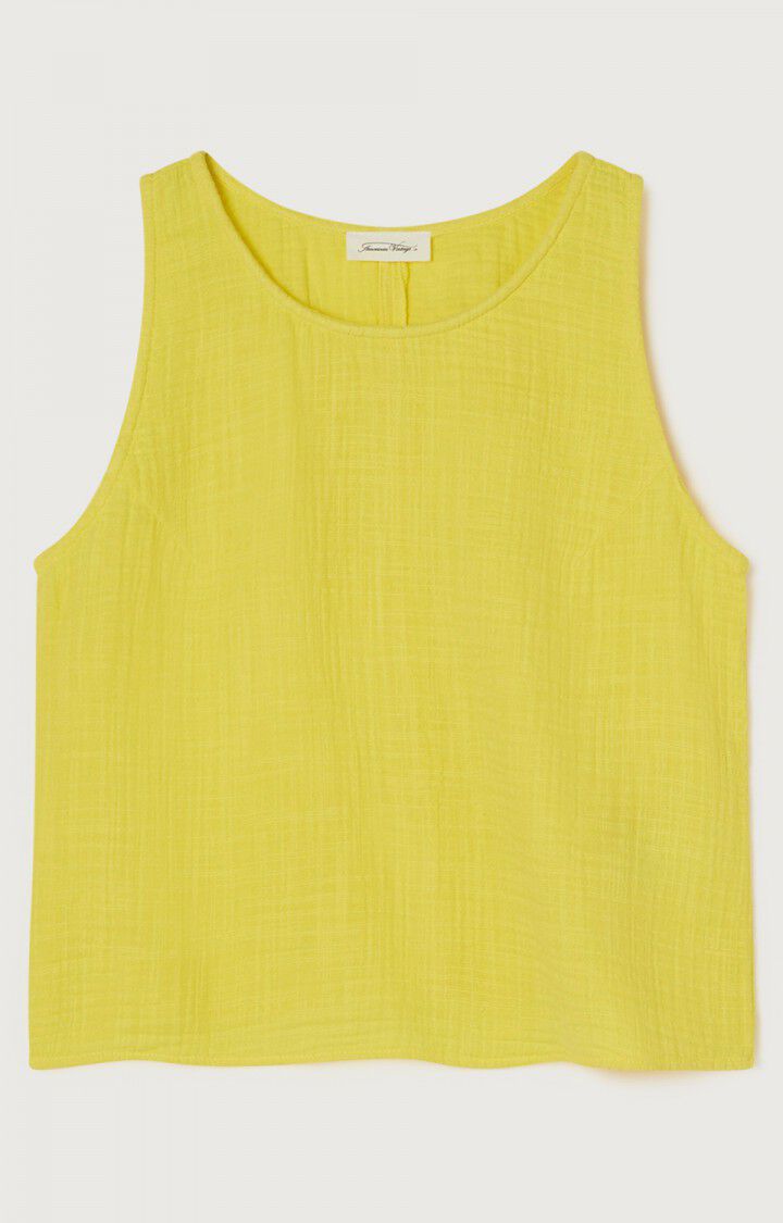 american vintage Top femme Oyobay - LIMELIGHT Jaune - E22