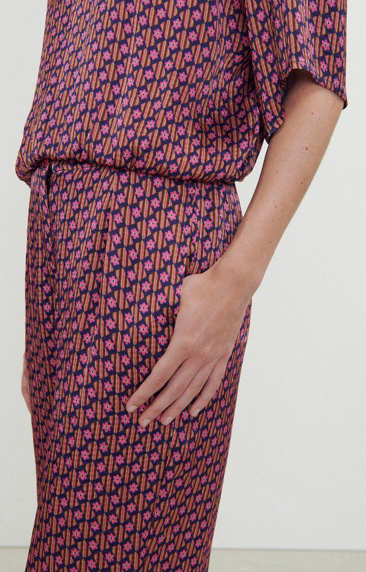 American Vintage Top Femme Shaning - JUNE 22 Manches Courtes Rose - H23