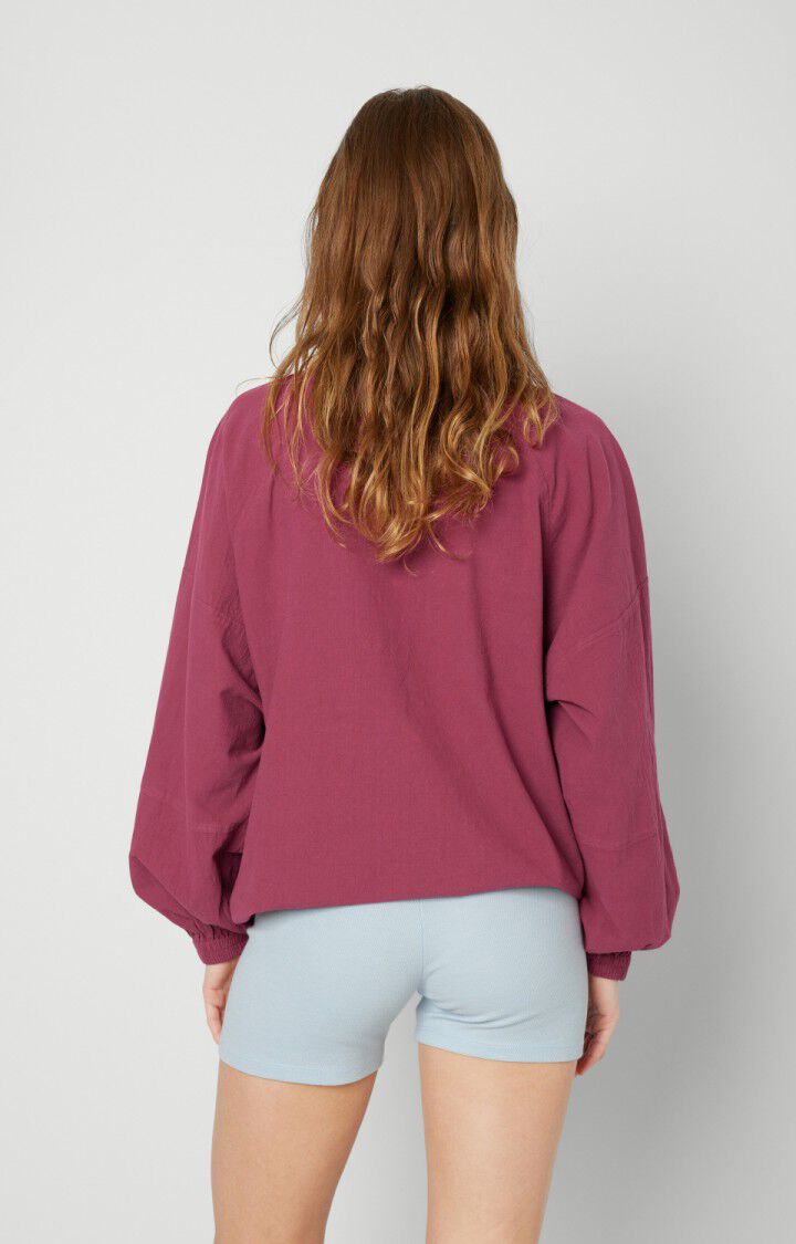 American Vintage Top Femme Taraw - VIGNE Manches Longues Violet - E22