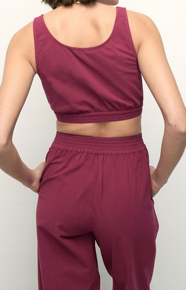 American Vintage Top Femme Taraw - VIGNE Sans Manches Violet - E22