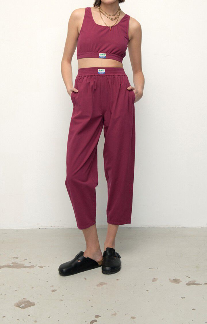 American Vintage Top Femme Taraw - VIGNE Sans Manches Violet - E22