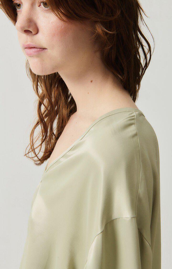 American Vintage Top Femme Unyl - FALAISE 55 Manches Longues Beige - H24