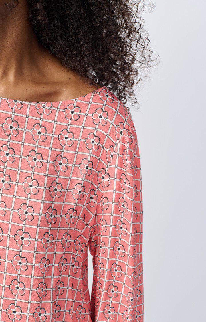 American Vintage Top Femme Varym - AMY 61 Manches Longues Rose - H24