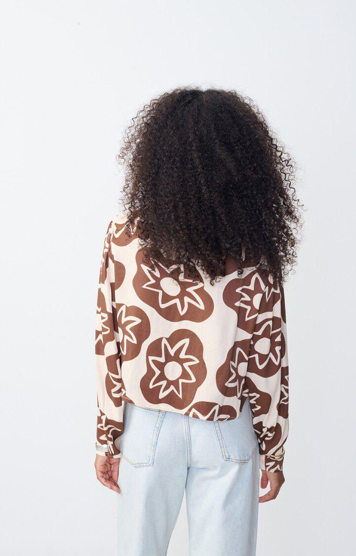 American Vintage Top Femme Varym - BABETH 61 Manches Longues Marron - H24