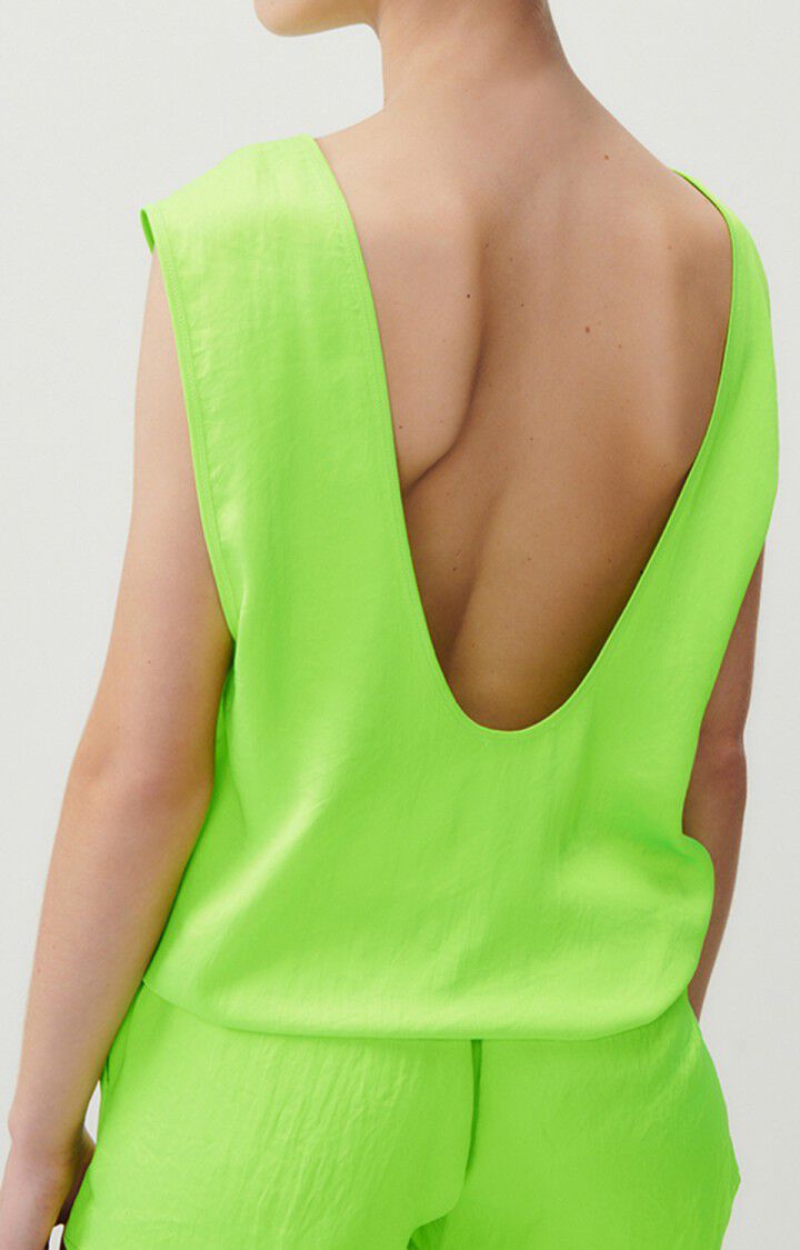 American Vintage Top Femme Widland - ABSINTHE 0 Sans Manches Vert - E23