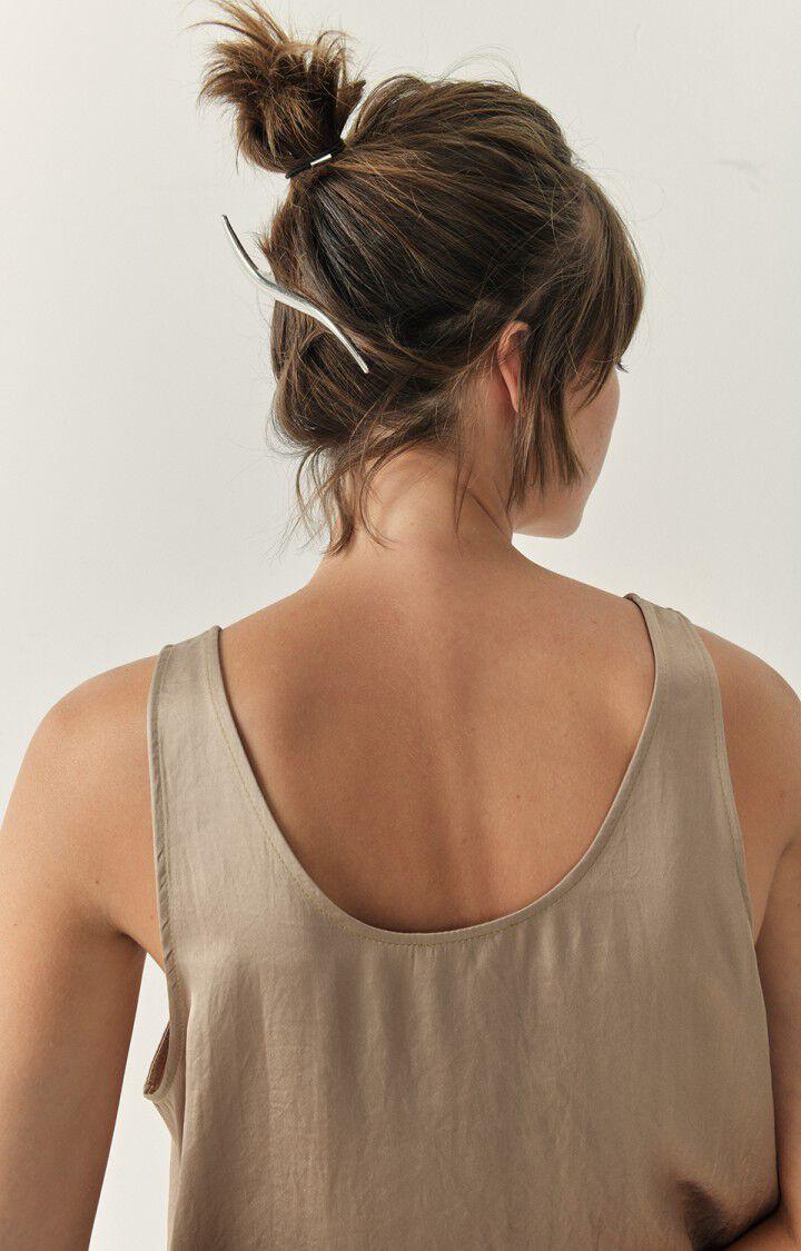 American Vintage Top Femme Widland - TAUPE Sans Manches Marron - H22