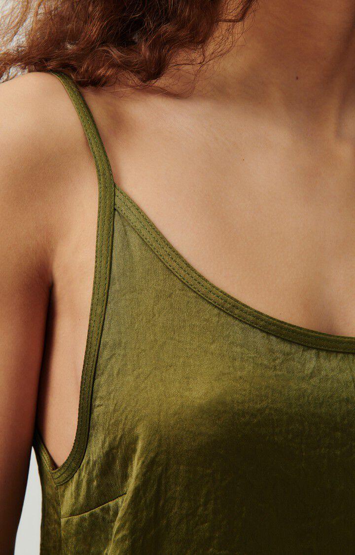 American Vintage Top Femme Widland - THYM Fines Bretelles Vert - E24