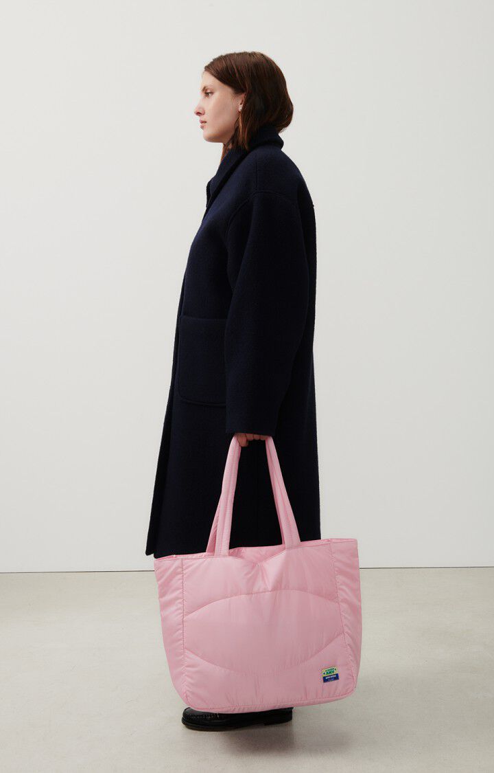 American Vintage Tote Bag Mixte Zidibay - BONBON Rose - H23