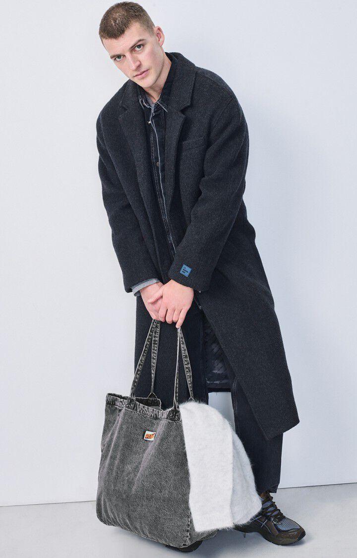 American Vintage Tote Bag Yopday - SALT AND PEPPER Gris - E24