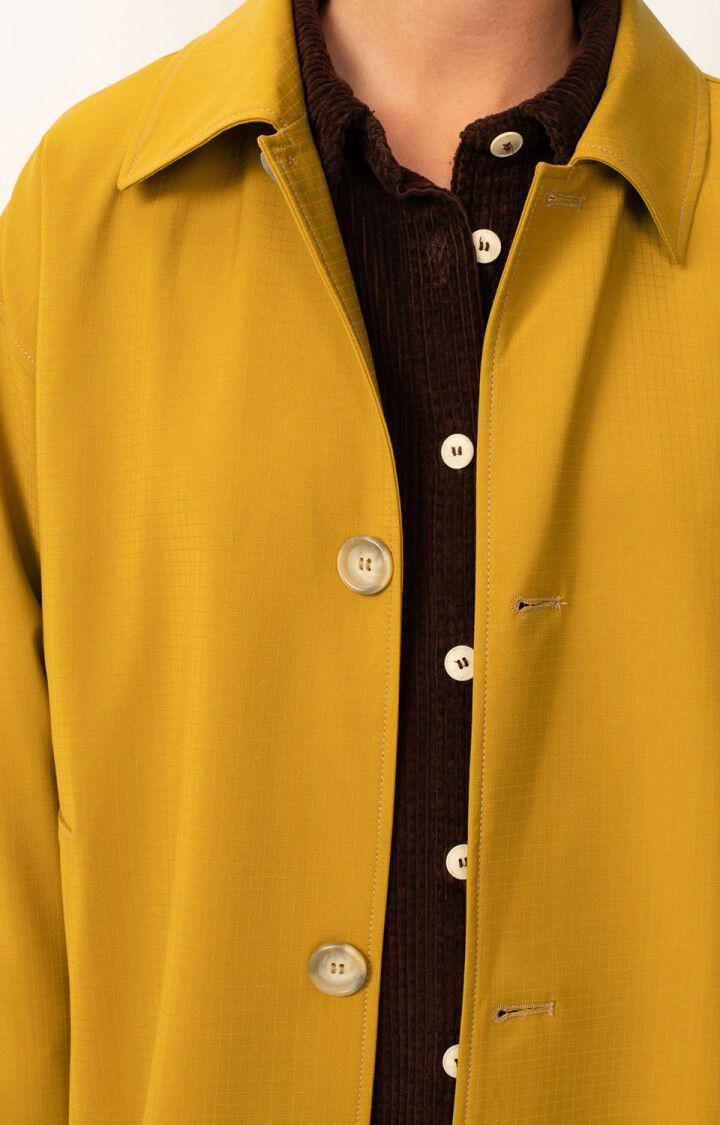 American Vintage Trench Femme Doacity - CUMIN 51 Manches Longues Jaune - H24