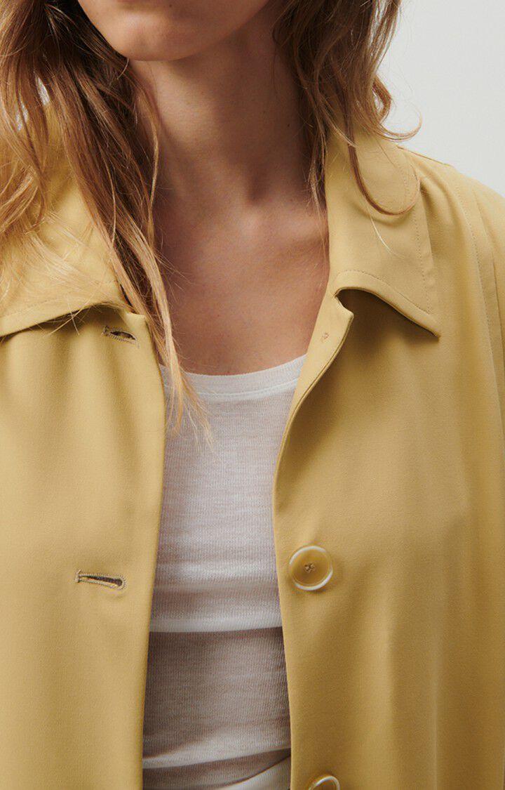 American Vintage Trench Femme Kabird - POIS CHICHE 62 Manches Longues Beige - H23