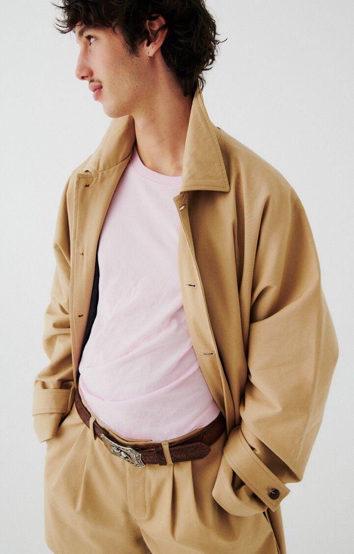 American Vintage Trench Homme Gozzy - SESAME 82 Manches Longues Beige - E25