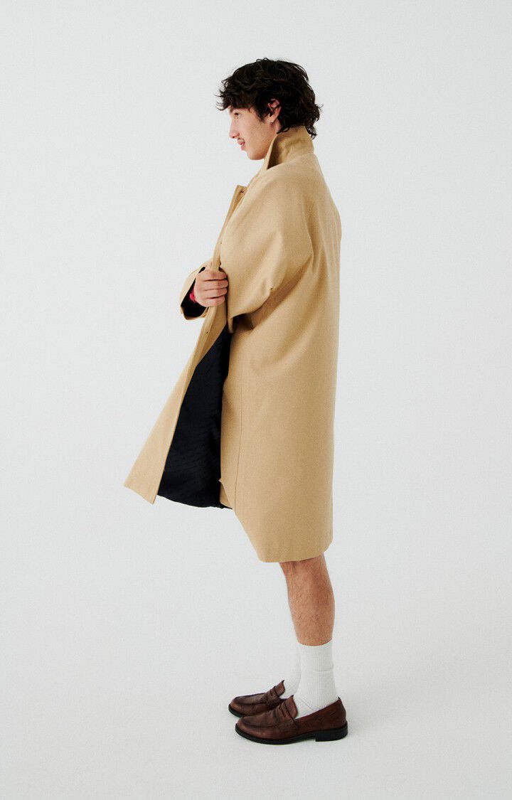 American Vintage Trench Homme Gozzy - SESAME 82 Manches Longues Beige - E25