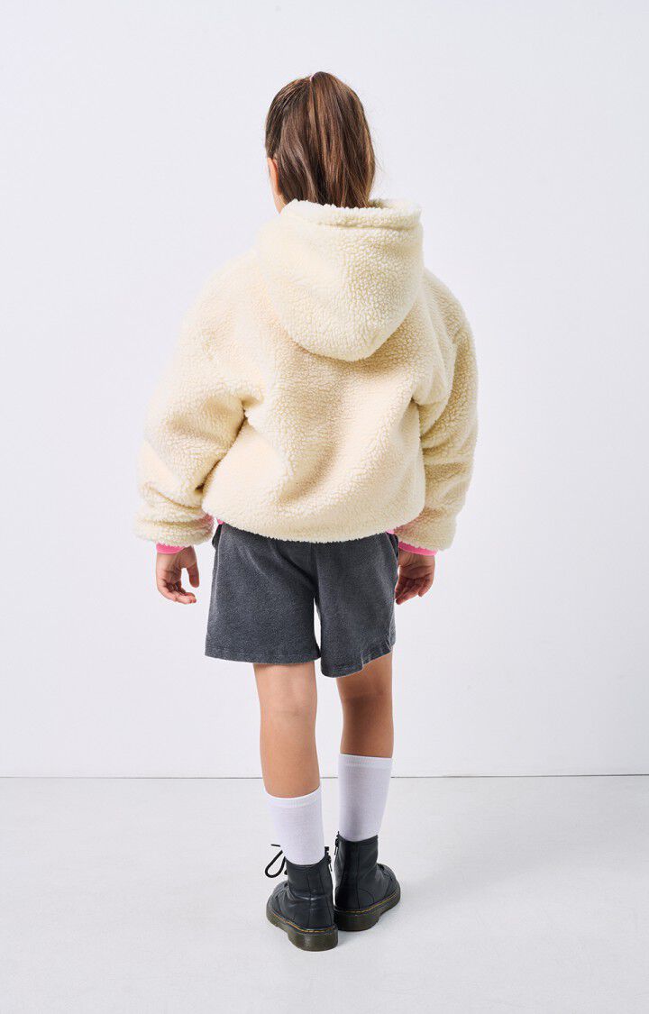 American Vintage Veste Enfant Hoktown - ECRU 33 Manches Longues Beige - E25