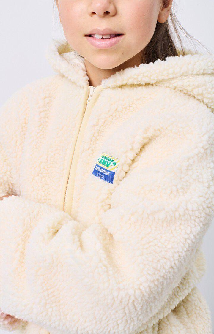 American Vintage Veste Enfant Hoktown - ECRU 33 Manches Longues Beige - E25